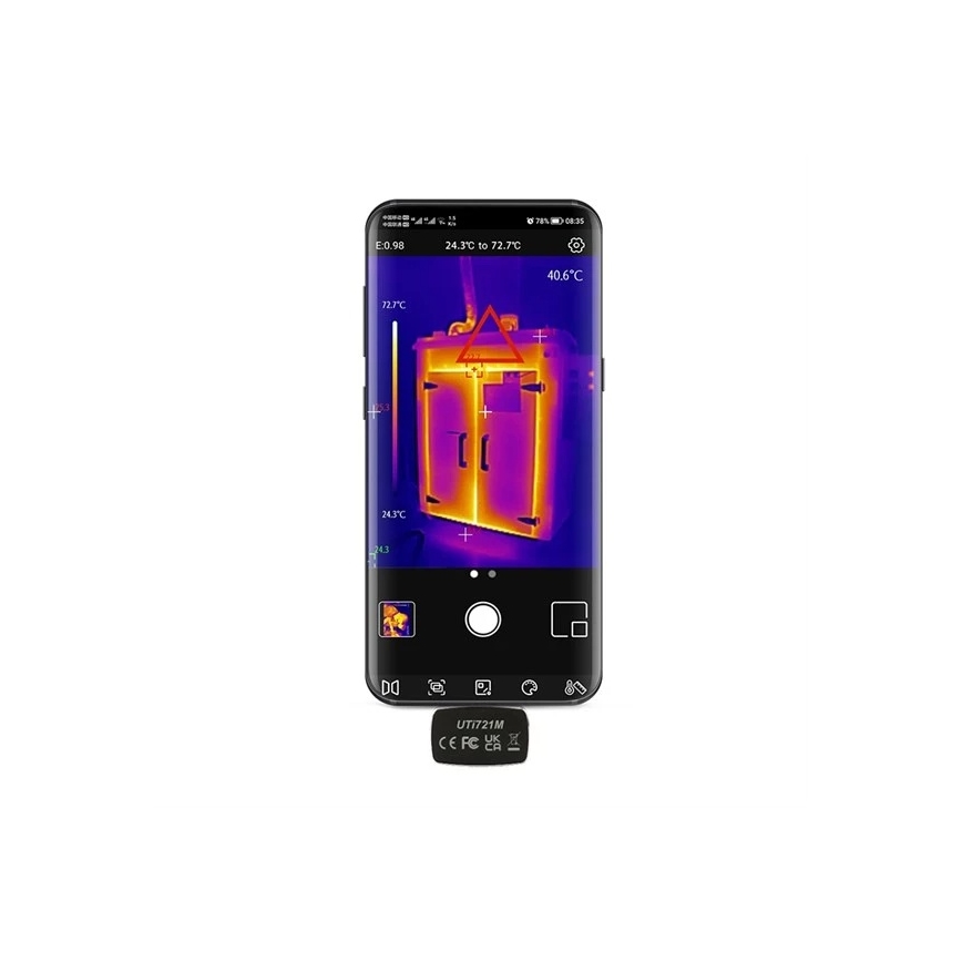 Uni-T UTi721M - Caméra thermique USB-C