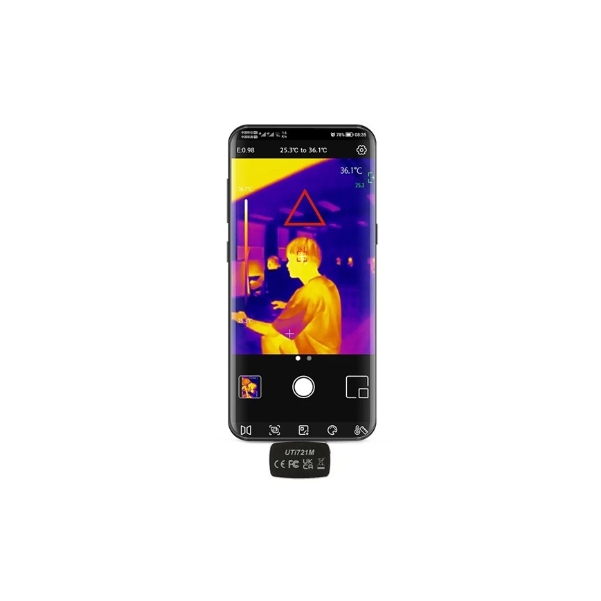 Uni-T UTi721M - Caméra thermique USB-C
