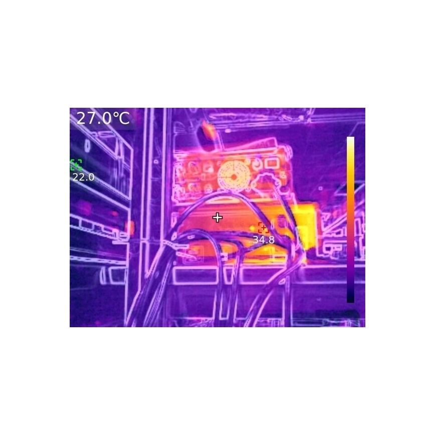 Uni-T UTi730V - Caméra thermique 5200 mAh 640x480px IP54