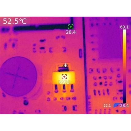 Uni-T UTi730V - Caméra thermique 5200 mAh 640x480px IP54