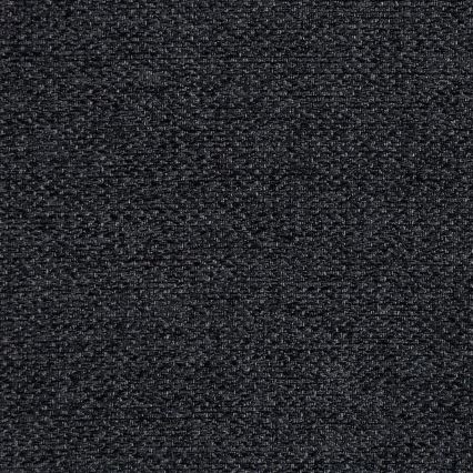 Canapé d'angle convertible universel en L avec coffre de rangement ALMEIDA — anthracite