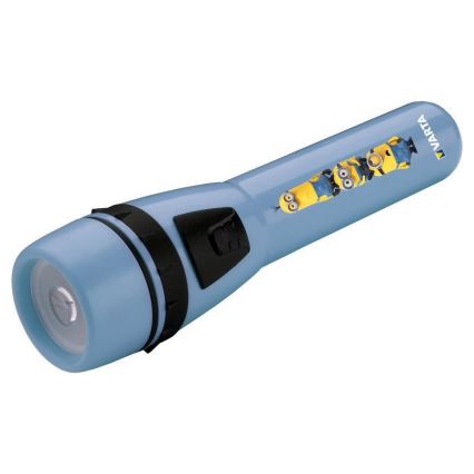 Varta 15610 - Lampe torche enfant MINIONS LED/2xAA bleu