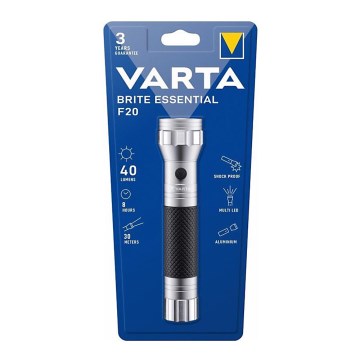 Varta 15618101401 - Lampe torche LED BRITE ESSENTIALS LED/2xLR14