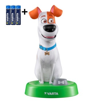 Varta 15641 - Lampe enfant LED THE SECRET LIFE OF PETS LED/3xAAA
