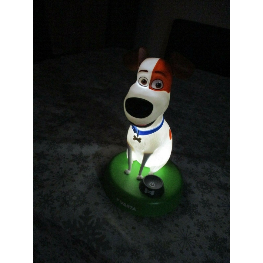 Varta 15641 - Lampe enfant LED THE SECRET LIFE OF PETS LED/3xAAA