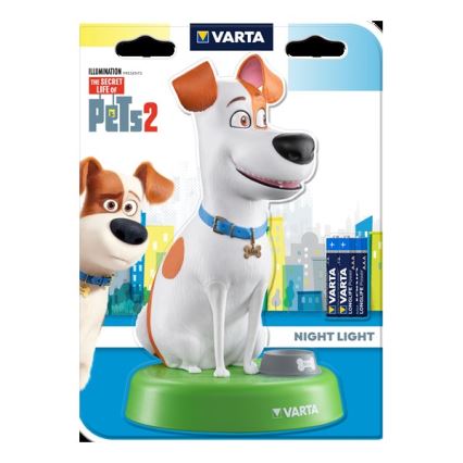Varta 15641 - Lampe enfant LED THE SECRET LIFE OF PETS LED/3xAAA
