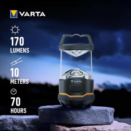 Varta 16550101111 - Lampe de camping L10 LED/4xAA IP54