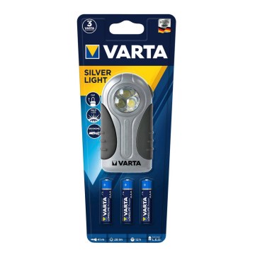Varta 16647101421 - Lampe de poche LED SILVER LIGHT LED/3xAAA