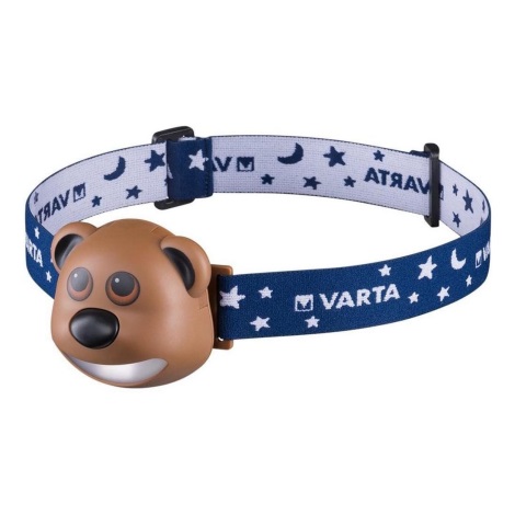 Varta 17500 - Lampe frontale LED pour enfant BEAR LED/3xAAA