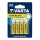 Varta 2006 - 4 pc Pile zinc-carbone SUPERLIFE AA 1,5V