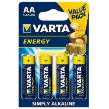 Varta 4106 - 4 pc Pile alcaline ENERGY AA 1,5V