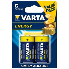Varta 4114 - 2 pc Pile alcaline ENERGY C 1,5V