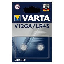 Varta 4278101402 - 2 piles bouton alcalines ELECTRONICS V12GA 1,5V