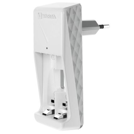 Varta 57656101401 - Chargeur de piles 2xAA/AAA 230V