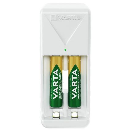 Varta 57656201421 - Chargeur de piles 2xAA/AAA 800 mAh 230V