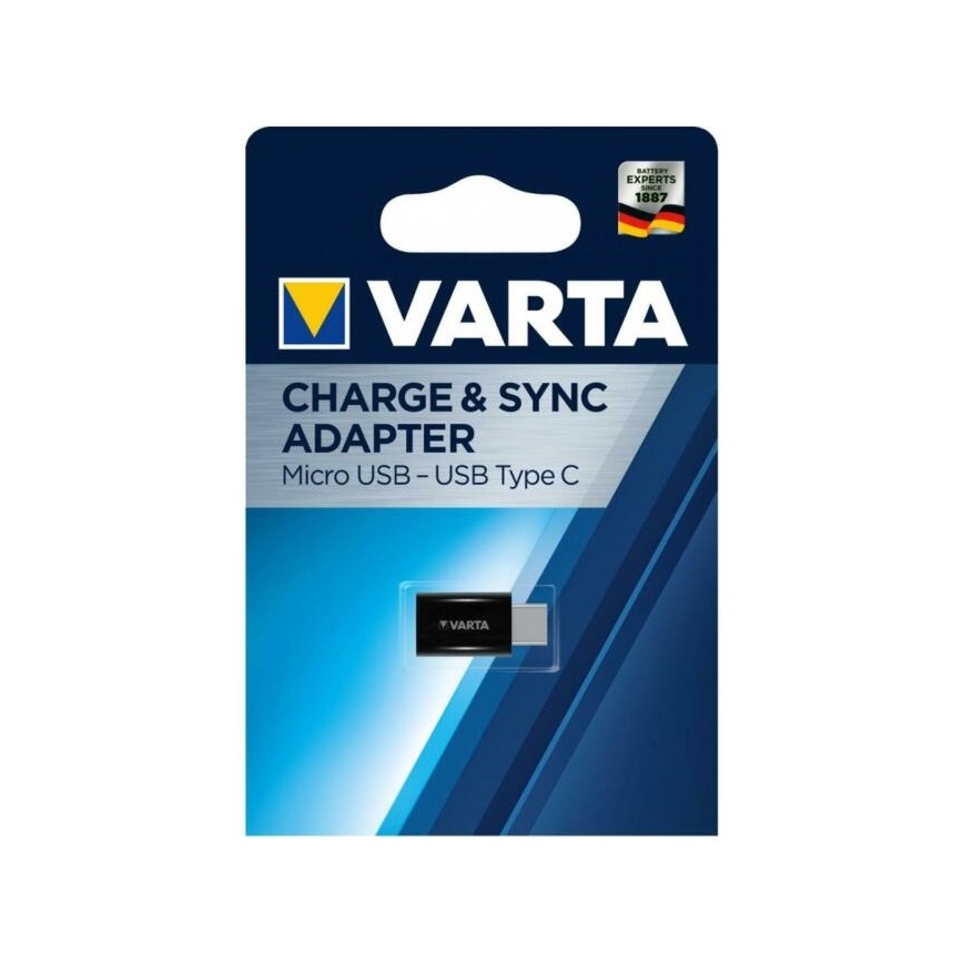 Varta 57945101401 - Adaptateur Micro USB C