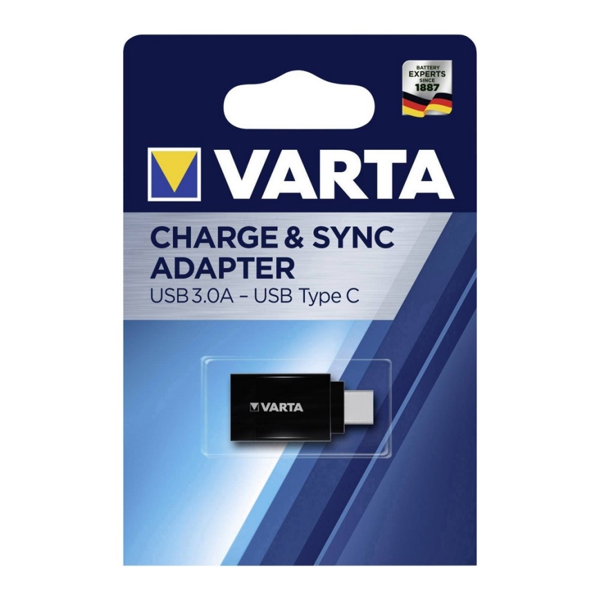 Varta 57945101401 - Adaptateur USB 3.0 Type A vers USB-C