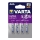 Varta 6103301404 - 4 pcs Pile lithium ULTRA AAA 1,5V