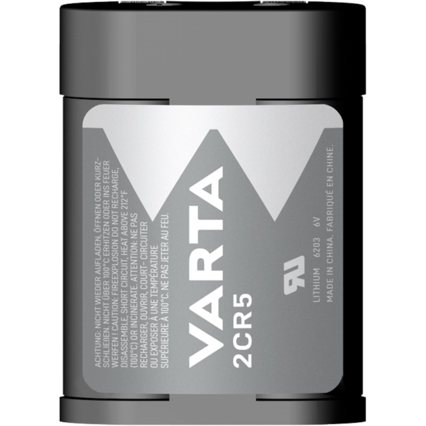 Varta 6203301401 - Pile au lithium 2CR5 6 V 1400 mAh, 1 pièce
