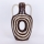Vase en céramique 39x21,8 marron