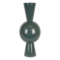 Vase en métal 60x25 cm vert