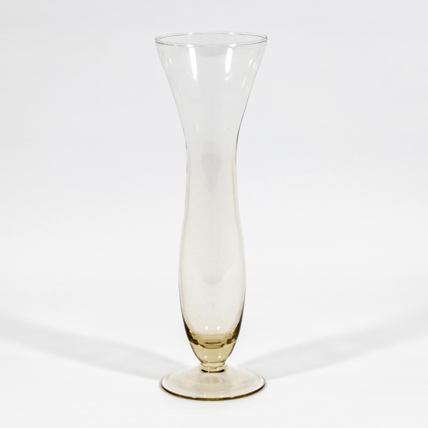 Vase en verre 20 cm fumé