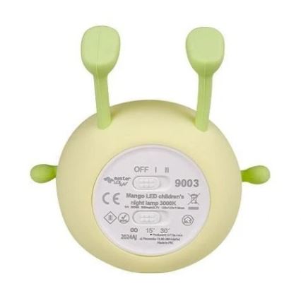 Veilleuse à intensité variable rechargeable pour enfants LED/1W/5V 3000K 800 mAh mangue