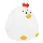 Veilleuse à intensité variable rechargeable pour enfants LED/1W/5V 3000K 800 mAh poulet
