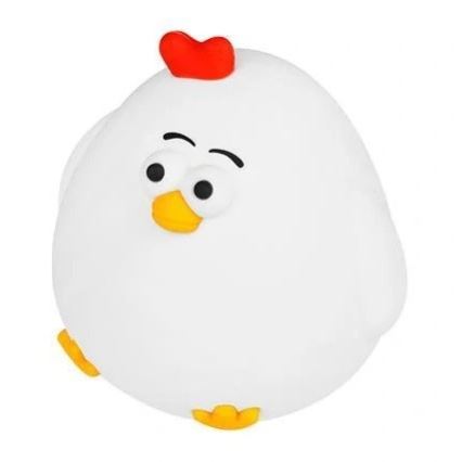 Veilleuse à intensité variable rechargeable pour enfants LED/1W/5V 3000K 800 mAh poulet
