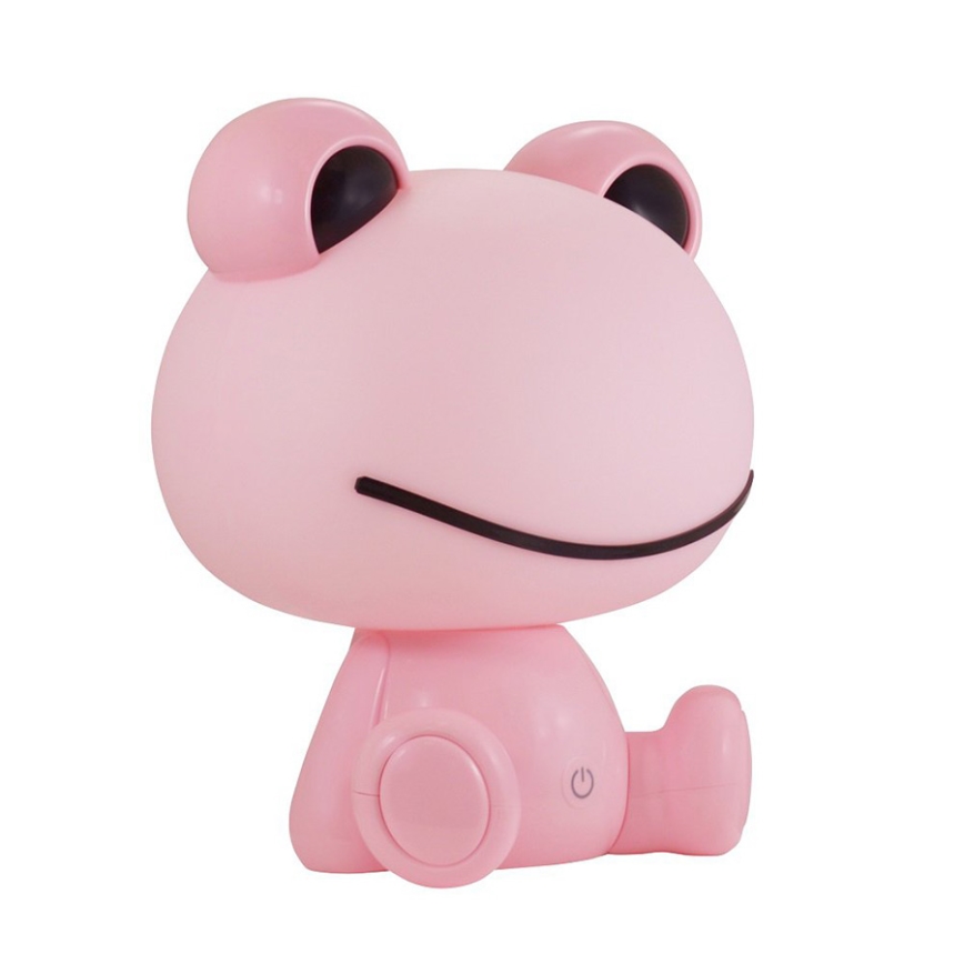 Veilleuse enfant à intensité variable LED/2,5W GRENOUILLE rose