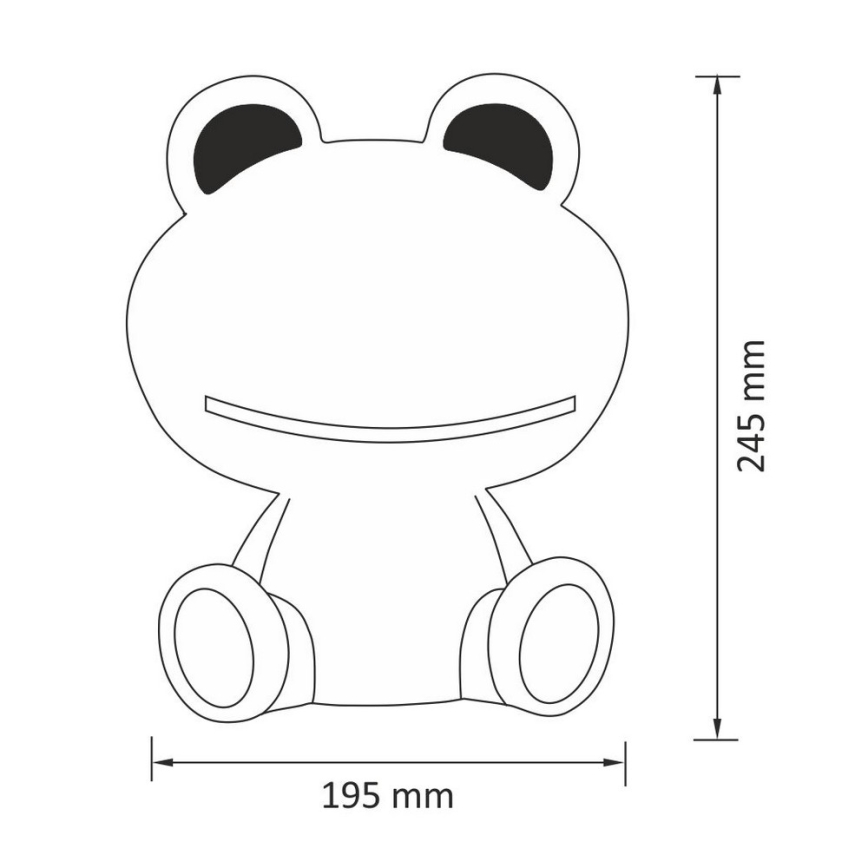 lampe frontale Grenouille pour enfants