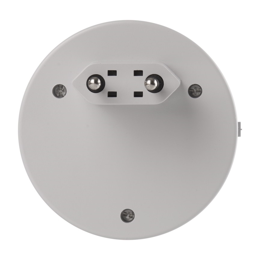 Veilleuse LED à brancher sur prise avec capteur crépusculaire + 2x USB, 3x LED/0,3W/230V