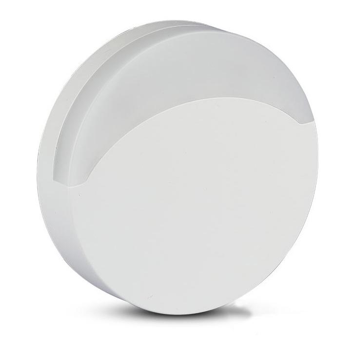 Veilleuse LED avec détecteur SAMSUNG CHIP LED/0,5W/230V 65mm 4000K ronde