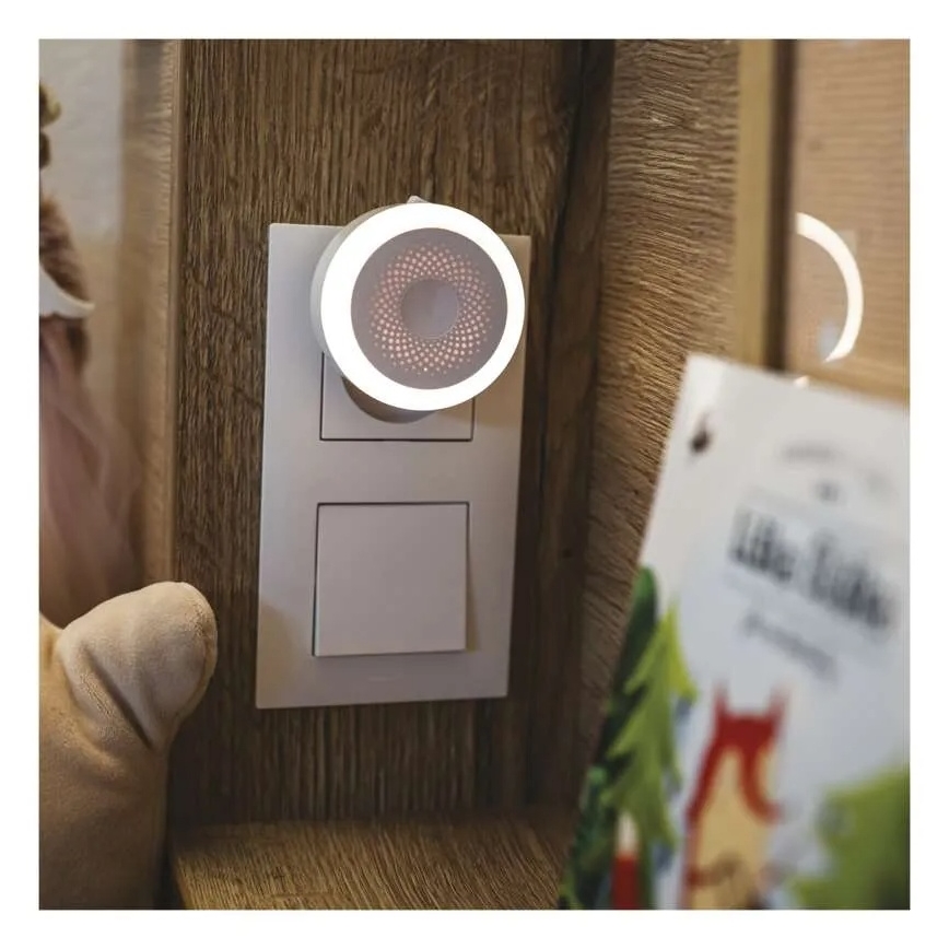 Veilleuse LED d'orientation pour prise LED/0,5W/230V