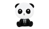 Veilleuse LED enfant à intensité modulable LED/2,5W panda