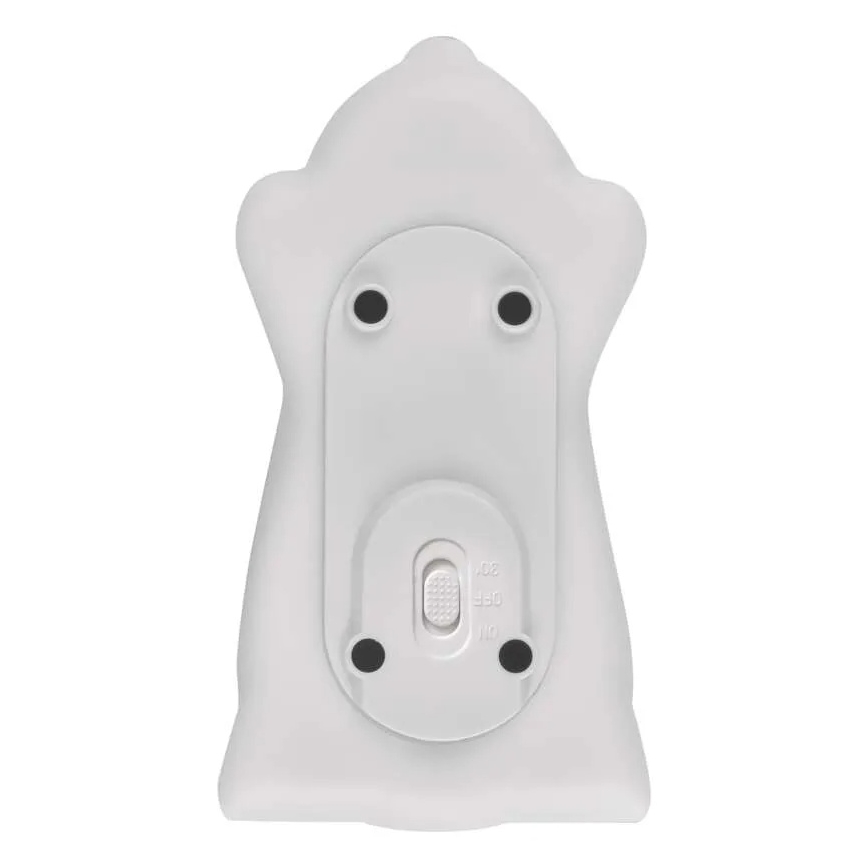 Veilleuse tactile LED RGB rechargeable en forme d'ours, 3,7 V 1200 mAh