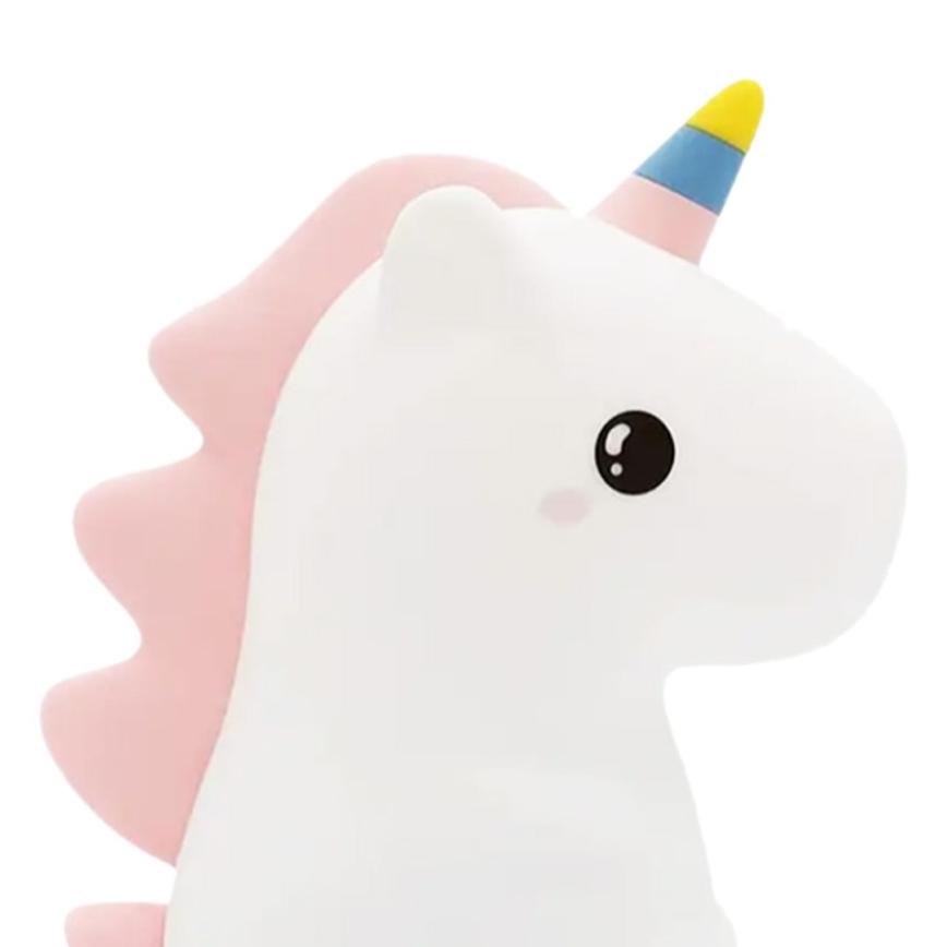 Veilleuse tactile rechargeable à intensité variable LED RGBW pour enfants UNICORN LED/1W/5V 1200 mAh