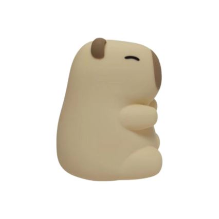 Veilleuse tactile LED RGBW, rechargeable et à intensité réglable, pour enfants KAPYBARA LED/0,45W/5V 800 mAh