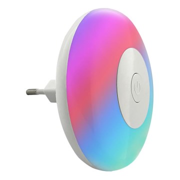Veilleuse RGBW LED/1W/230V blanc