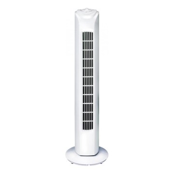 Ventilateur colonne 45 W/230 V 81 cm blanc
