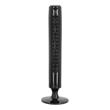 Ventilateur colonne LISSE 45W/230V 91,4 cm noir + télécommande