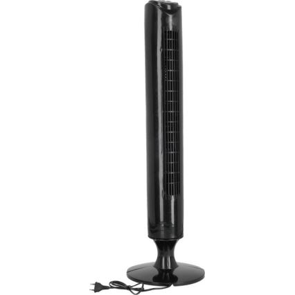 Ventilateur colonne LISSE 45W/230V 91,4 cm noir + télécommande
