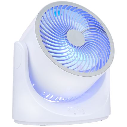 Ventilateur de bureau LED RGB avec effet brume – 5 V