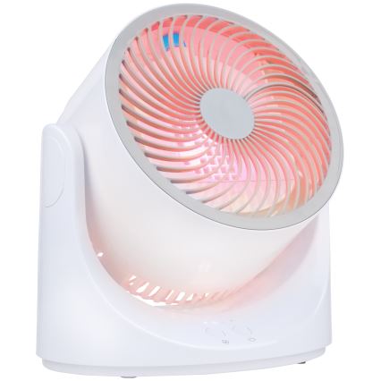 Ventilateur de bureau LED RGB avec effet brume – 5 V