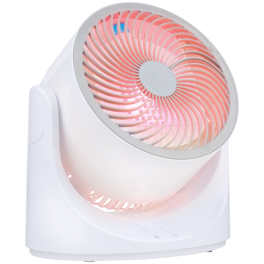Ventilateur de bureau LED RGB avec effet brume – 5 V