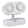 Ventilateur de bureau rechargeable 3,7 V 1200 mAh, blanc