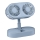Ventilateur de bureau rechargeable 3,7 V 1200 mAh bleu