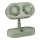 Ventilateur de bureau rechargeable 3,7 V 1200 mAh vert