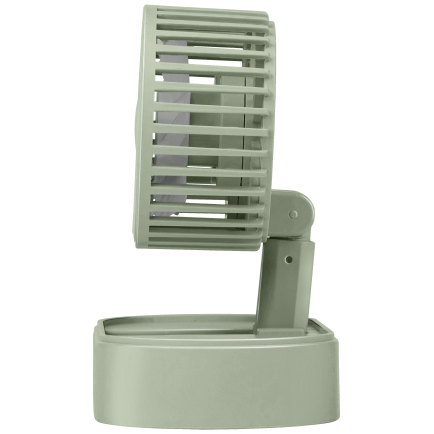 Ventilateur de bureau rechargeable 3,7 V 1200 mAh vert