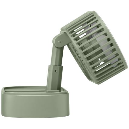 Ventilateur de bureau rechargeable 3,7 V 1200 mAh vert